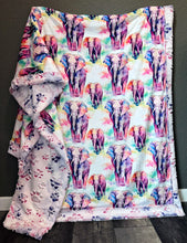 Load image into Gallery viewer, Watercolor Elephants XL Adult Size