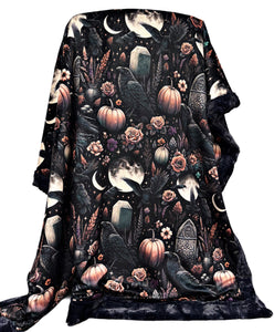 Pumpkin Pretty Graveyard XL Adult Size