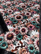 Load image into Gallery viewer, Cow Florals XL Adult Size