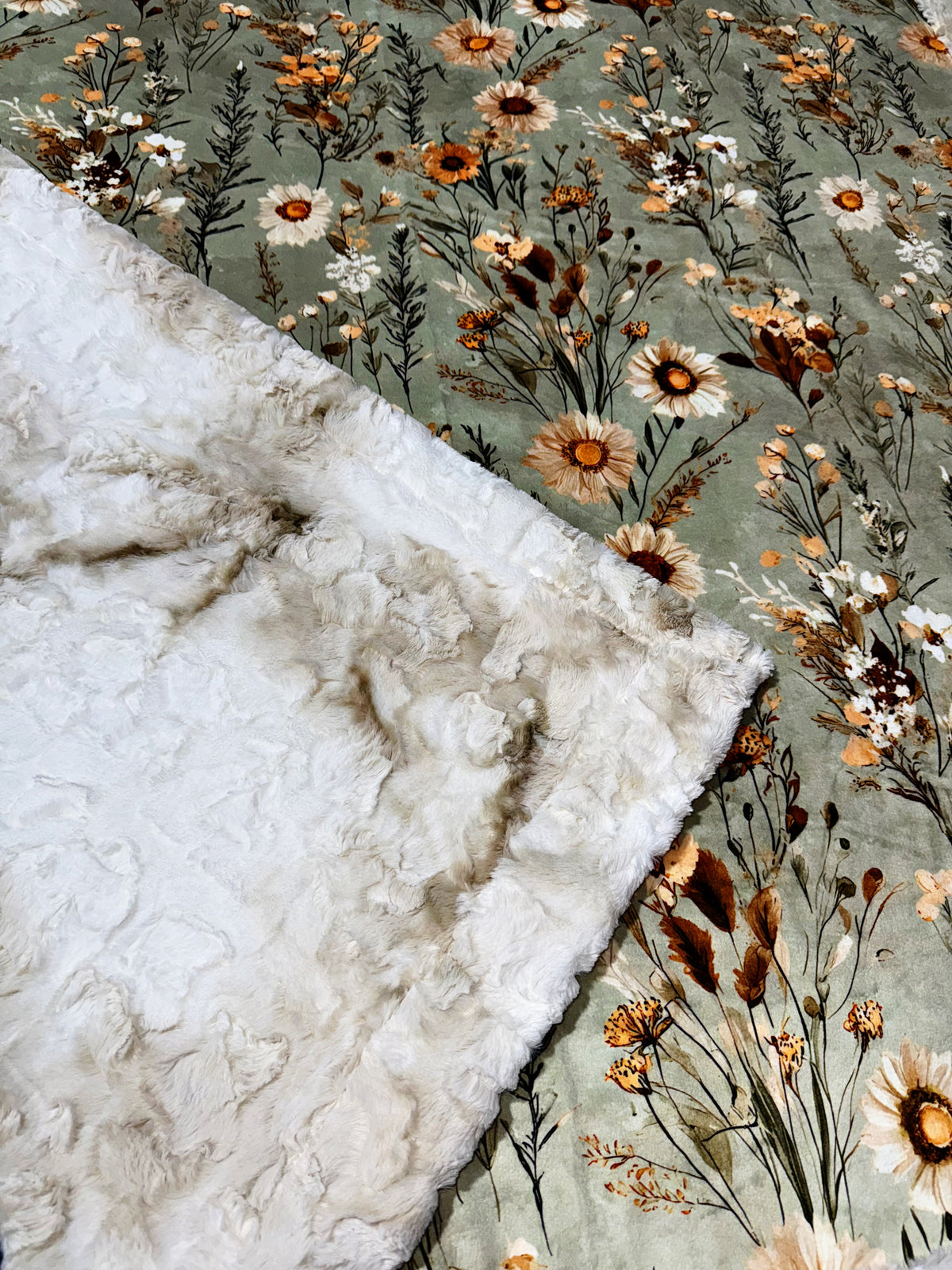 Country Florals Throw Size