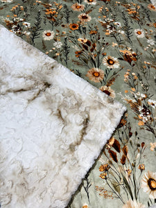 Country Florals Throw Size