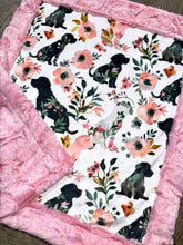 Load image into Gallery viewer, Floral Pups Lovey Size