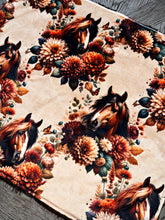 Load image into Gallery viewer, Floral Horse Lovey Size