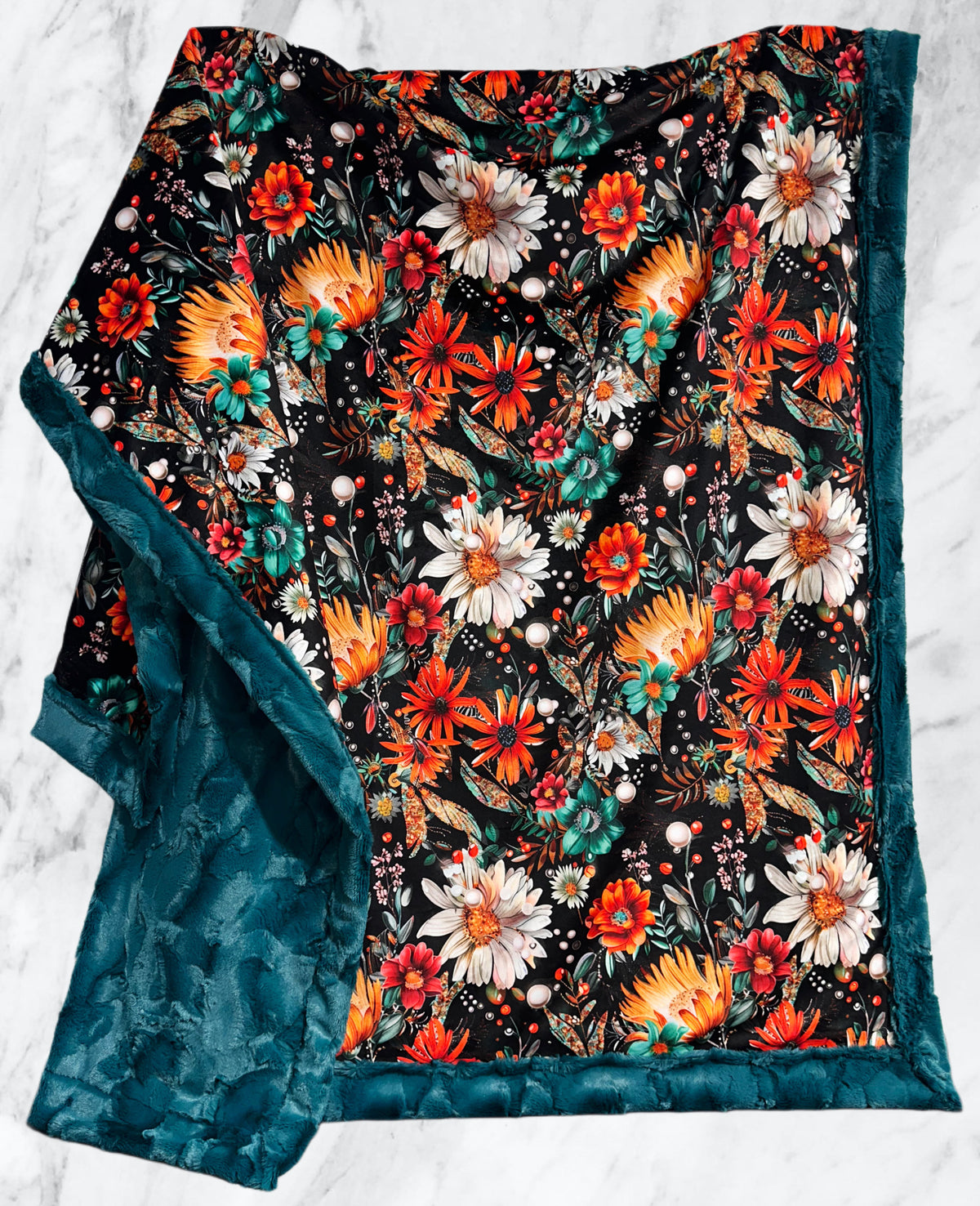 Dark Florals XL Adult Size