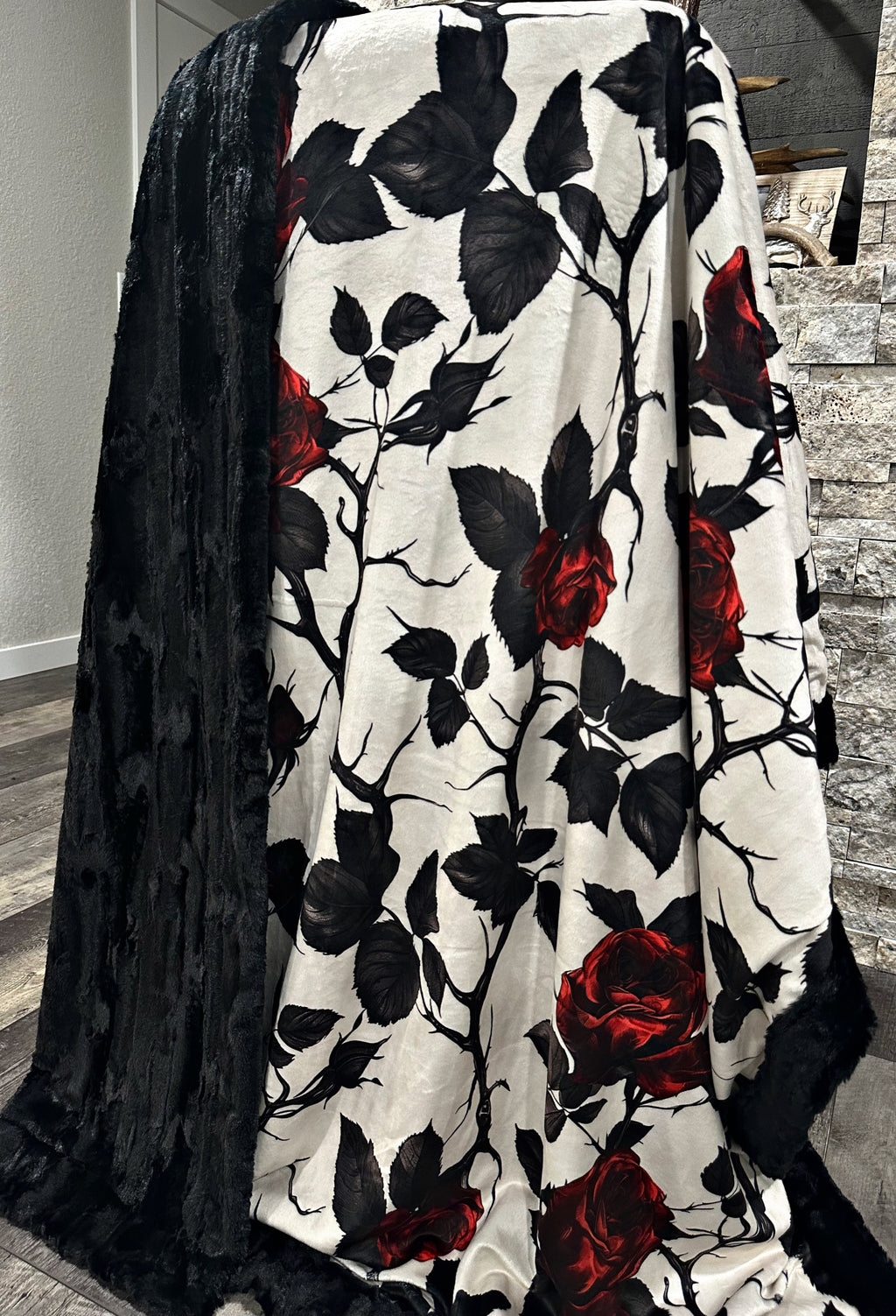 Dark Red Rose XL Adult Size