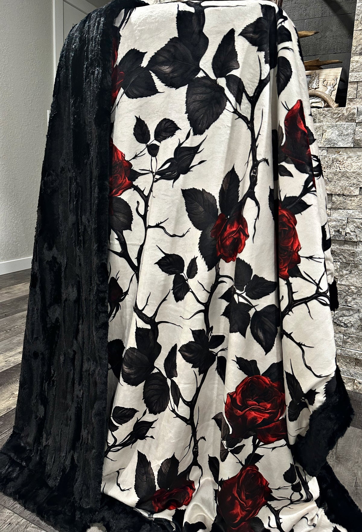 Dark Red Rose XL Adult Size
