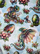 Load image into Gallery viewer, Floral Dragons XL Adult Size
