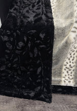 Load image into Gallery viewer, Extra luxe Gunmetal Alaskan Bunny + Black Poppy Xl Adult