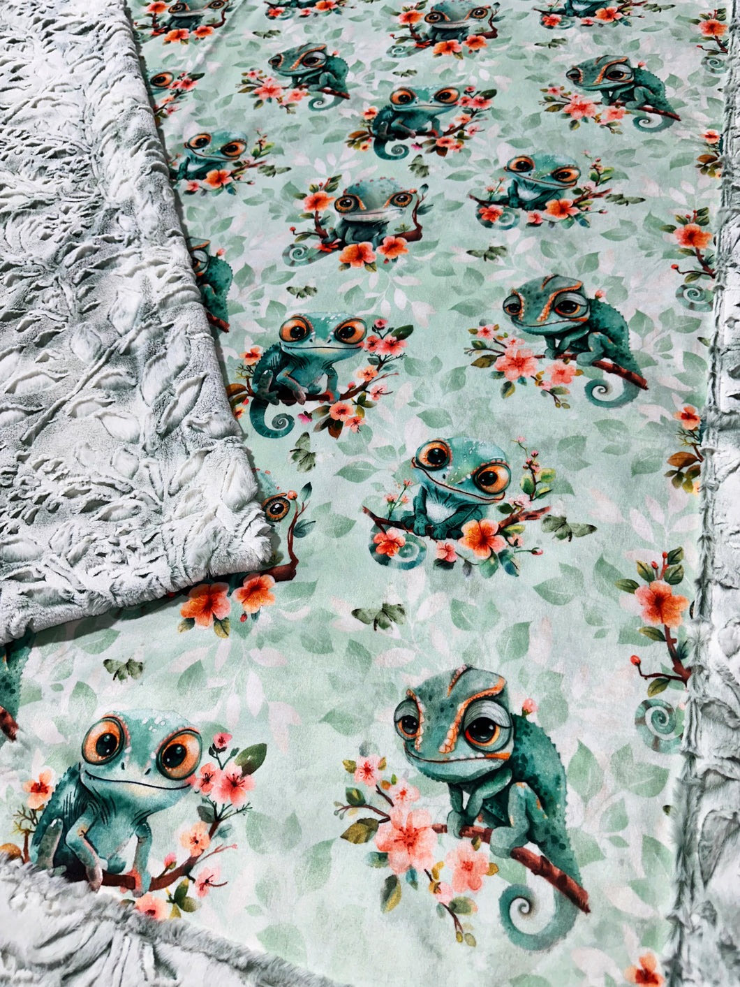 Floral Reptiles XL Adult Size