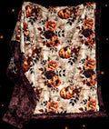 Fancy Floral Pumpkins XL Adult Size