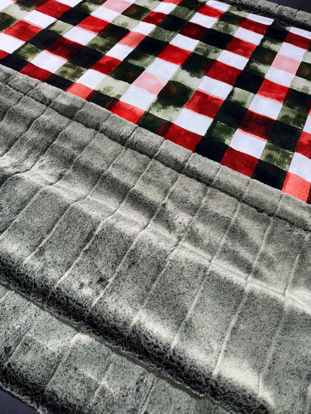 Extra Luxe Iced Sydney Pine + Plaid XL Adult Size
