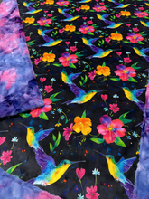 Load image into Gallery viewer, Colorful Hummingbirds XL Adult Size
