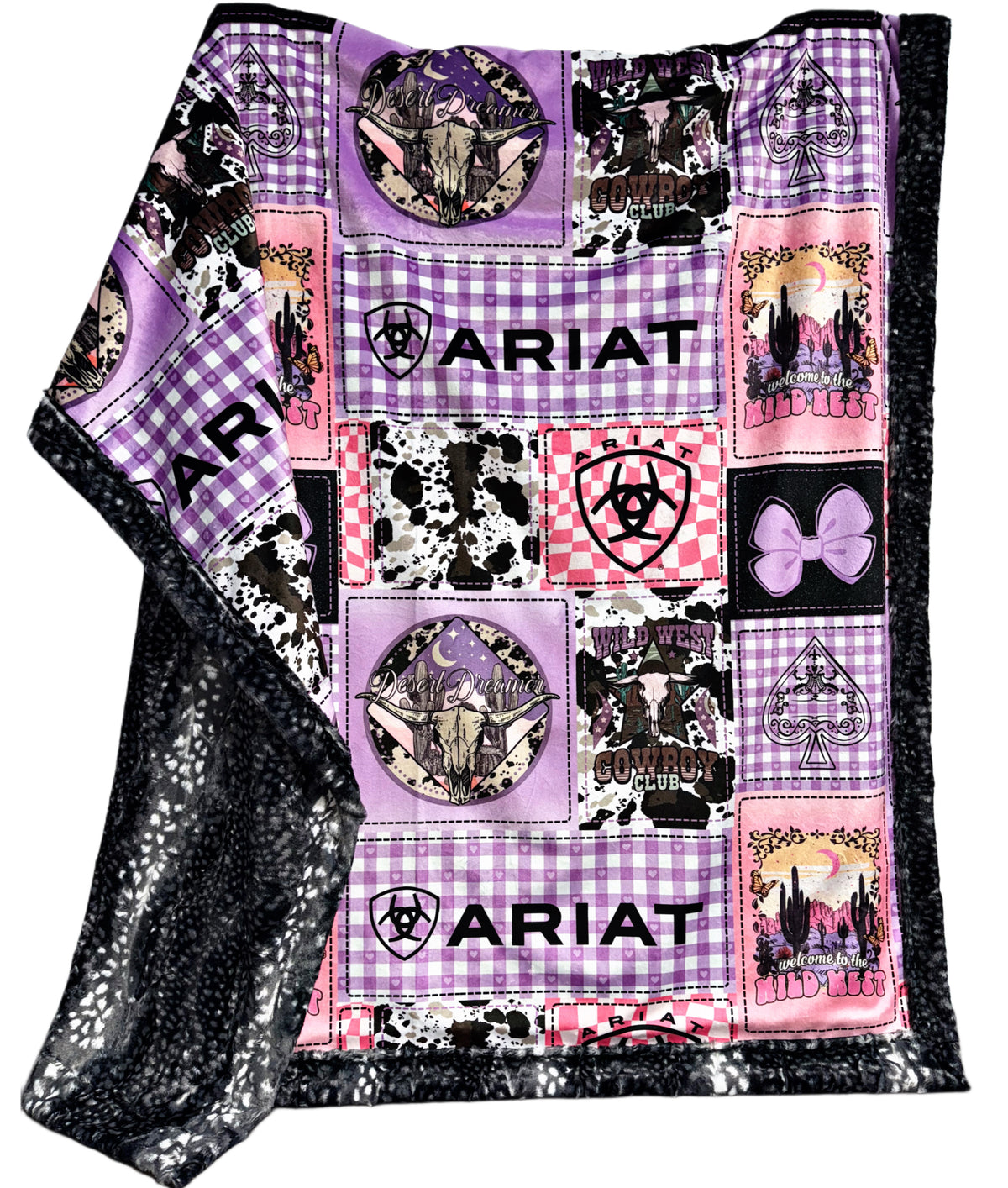Purple Pink Western Adult Size