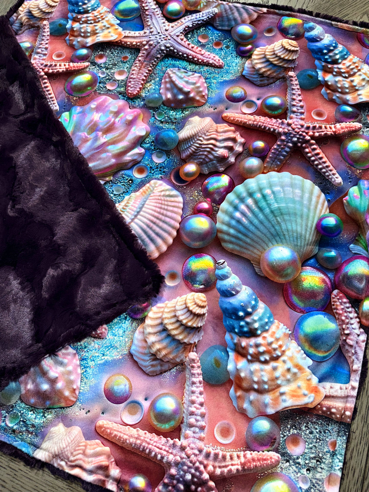 Pearl Shells Lovey Size