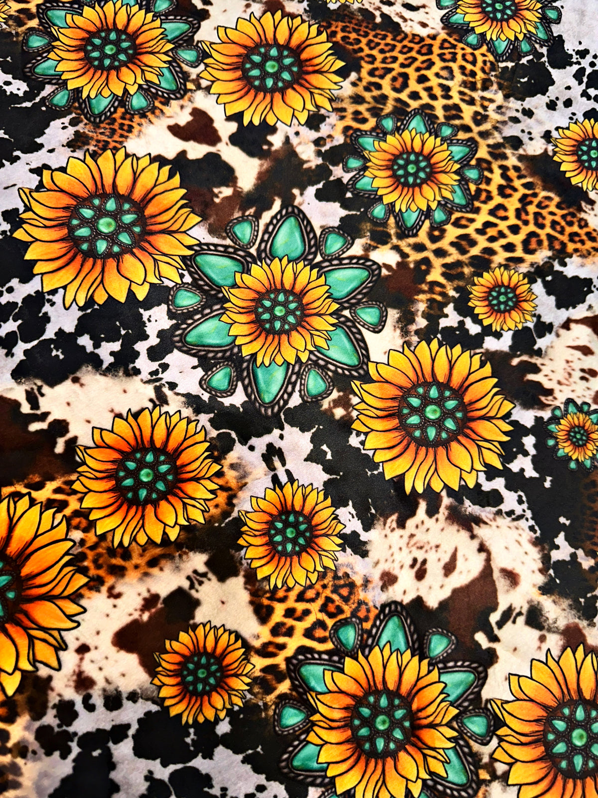 Western Sunflowers XL Crib Size