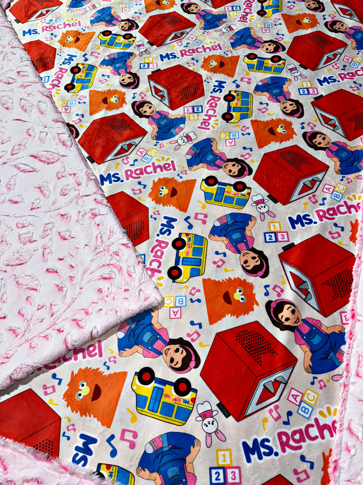 Think Pink Frosted Poppy XL Crib Size