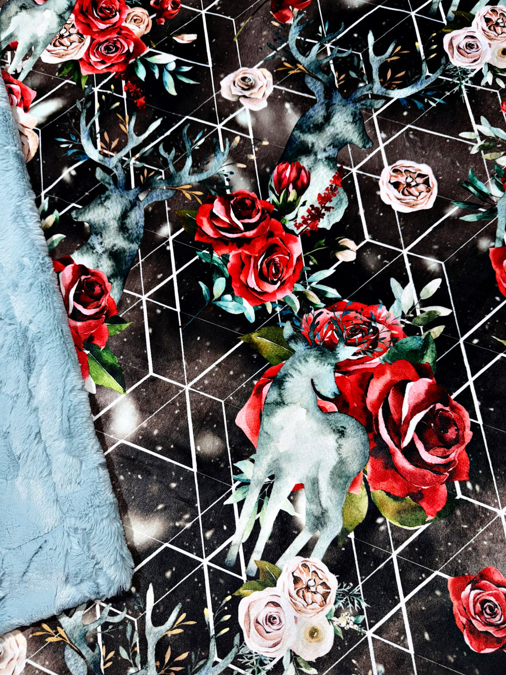 Raindrop Rose Deer XL Adult Size