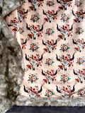 Boho Floral Skull XL Adult Size