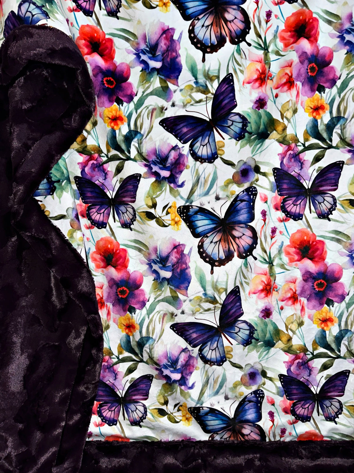 Violet Butterflies XL Adult Size
