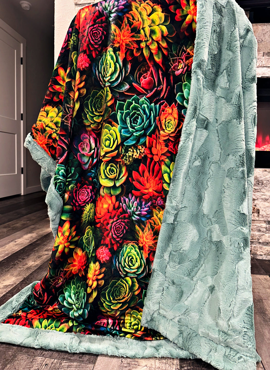 Vivid Succulents XL Adult Size