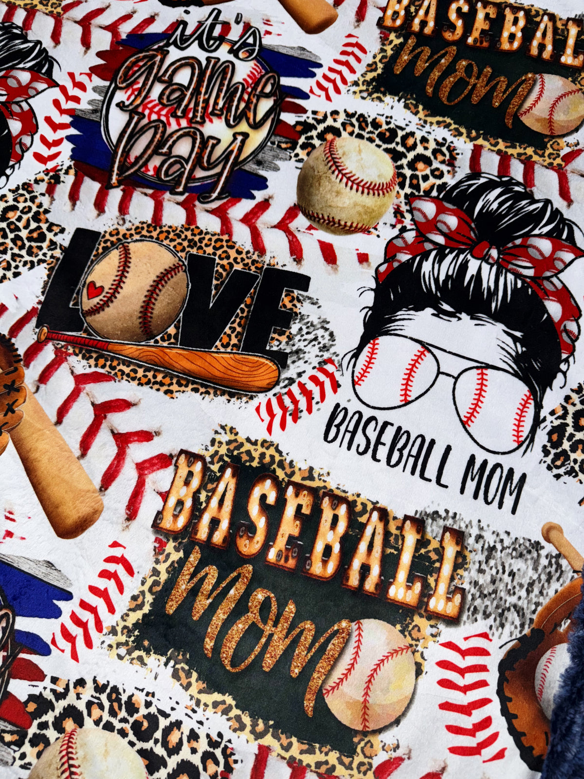 Baseball Mom XL Adult Size