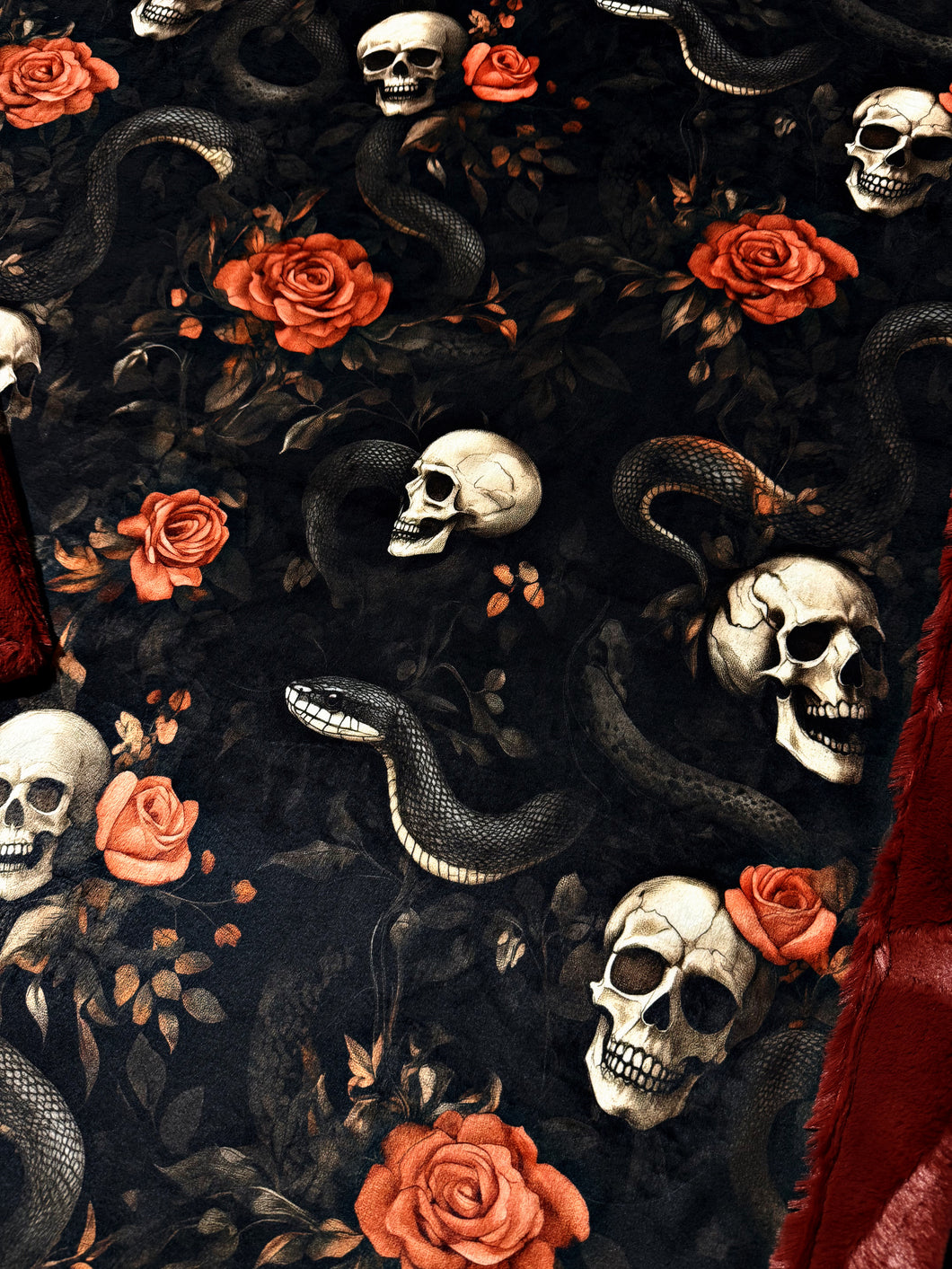 Snakes N Skulls XL Adult Size