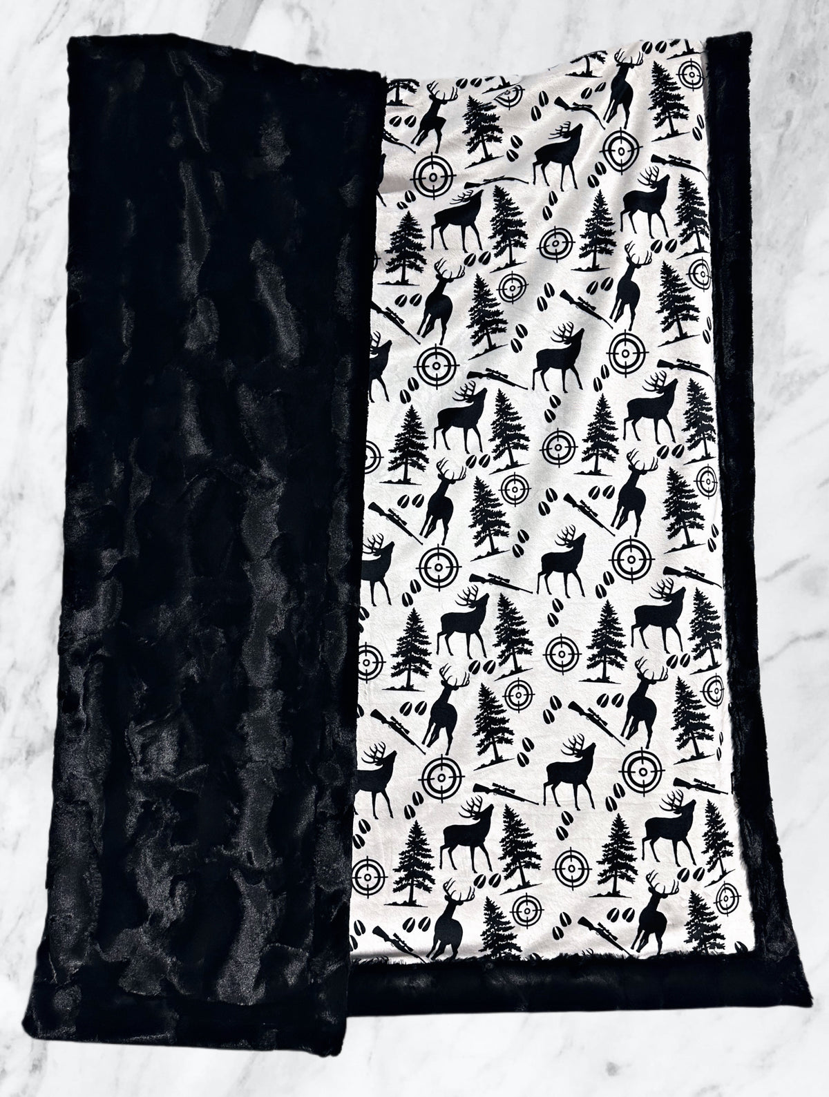 Black + White Hunt XL Adult Size