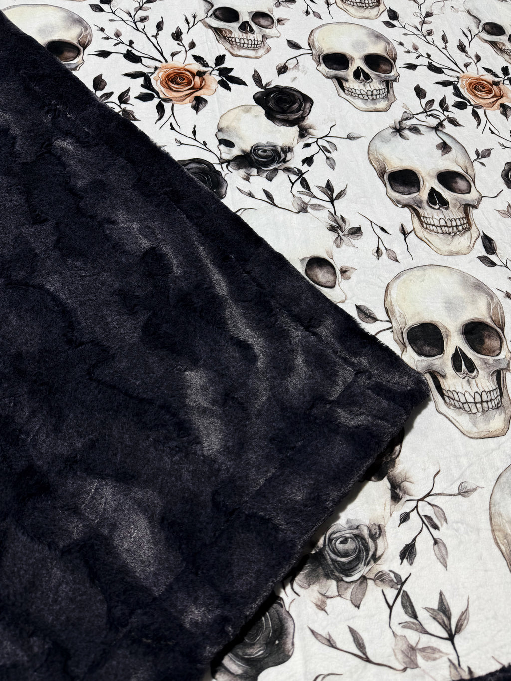 Floral Skulls XL Adult Size