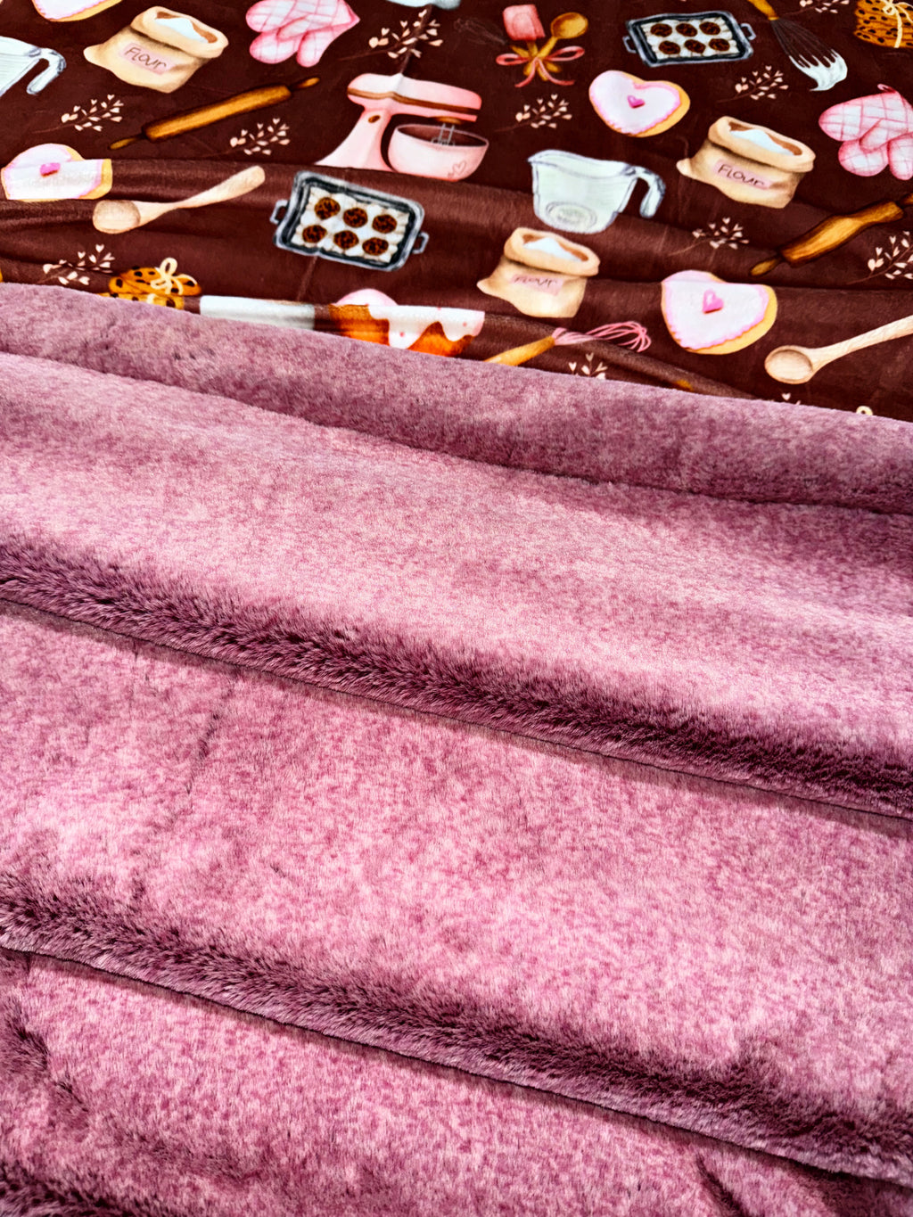 Extra Luxe Wine Baby Seal + Baking XL Adult Size