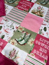 Load image into Gallery viewer, Little Cowgirl Throw Size