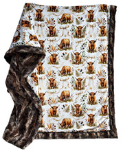 Load image into Gallery viewer, Pretty Highland Cows - Driftwood Wild Rabbit XL Adult Size