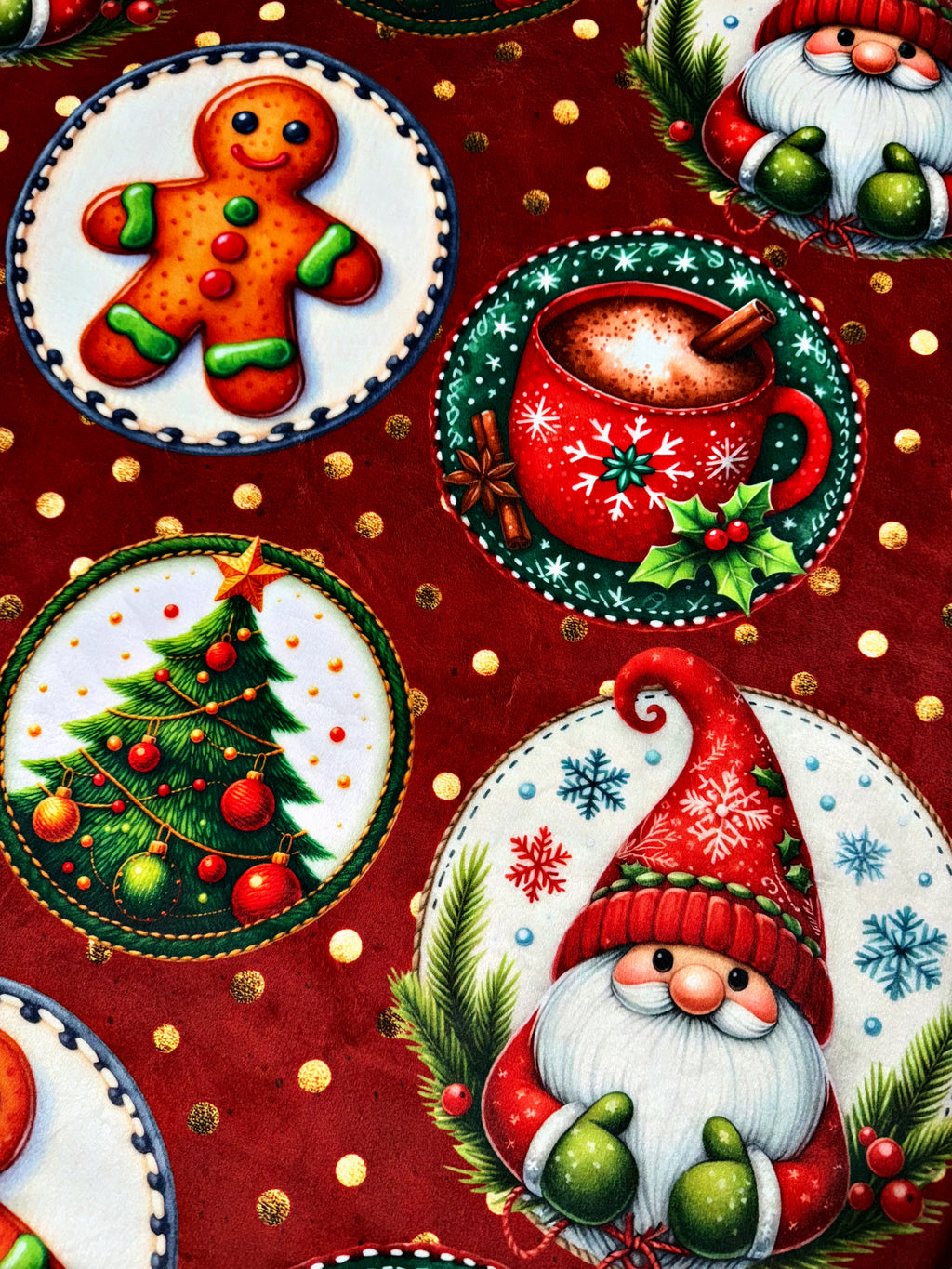 Fancy Christmas Dishes XL Adult Size