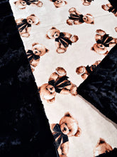 Load image into Gallery viewer, Velvet Teddy Throw Size