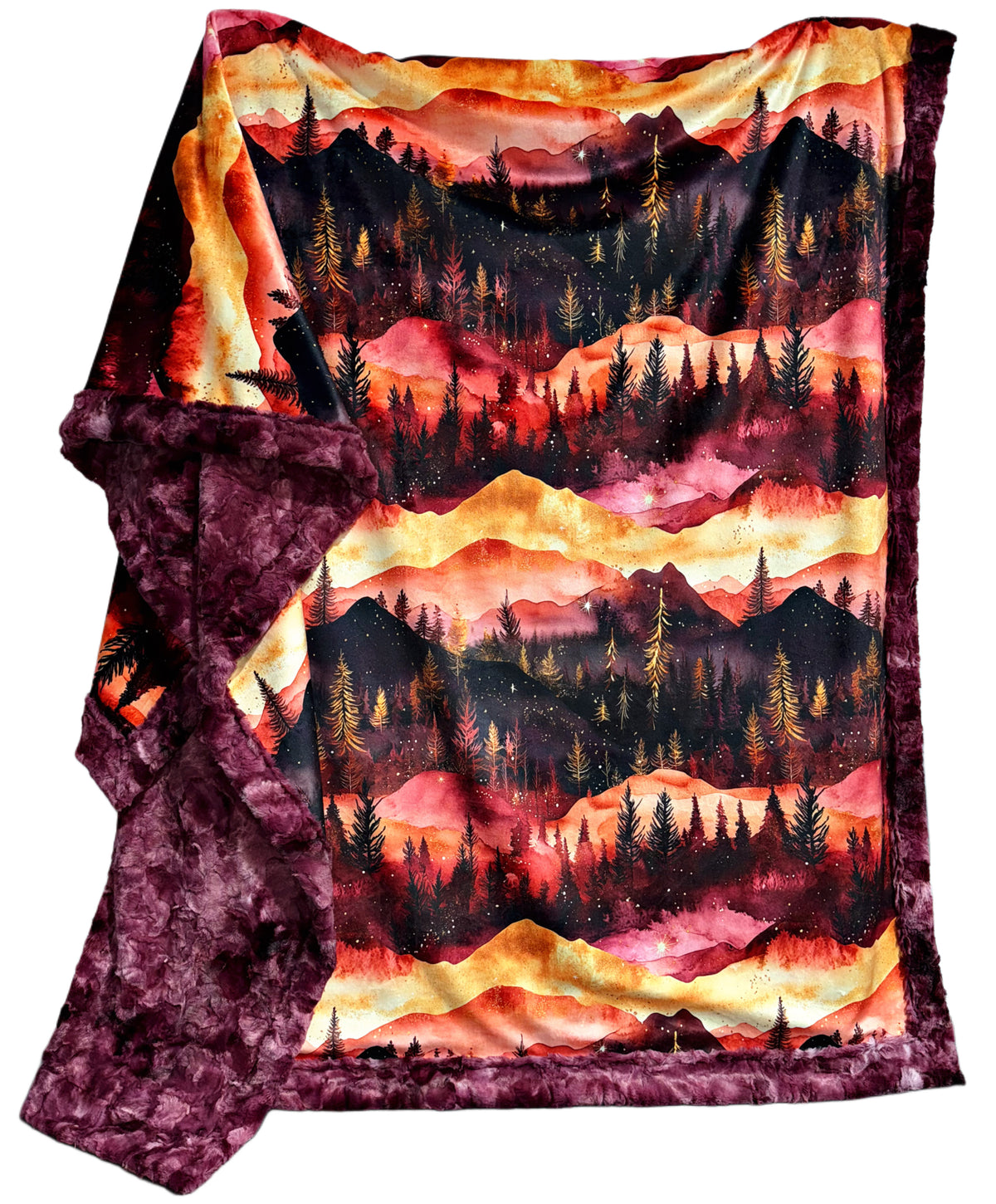 Golden Wine Mountains XL Adult Size