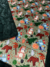 Load image into Gallery viewer, Little Campers Throw Size