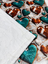 Load image into Gallery viewer, Cow Hide Hearts XL Adult Size
