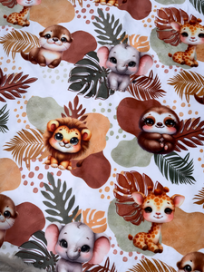 Jungle Friends XL Crib Size