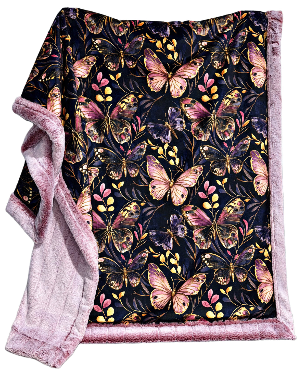 Extra Luxe Wild Rose Frosted Sydney + Butterflies XL Adult Size