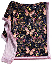 Load image into Gallery viewer, Extra Luxe Wild Rose Frosted Sydney + Butterflies XL Adult Size