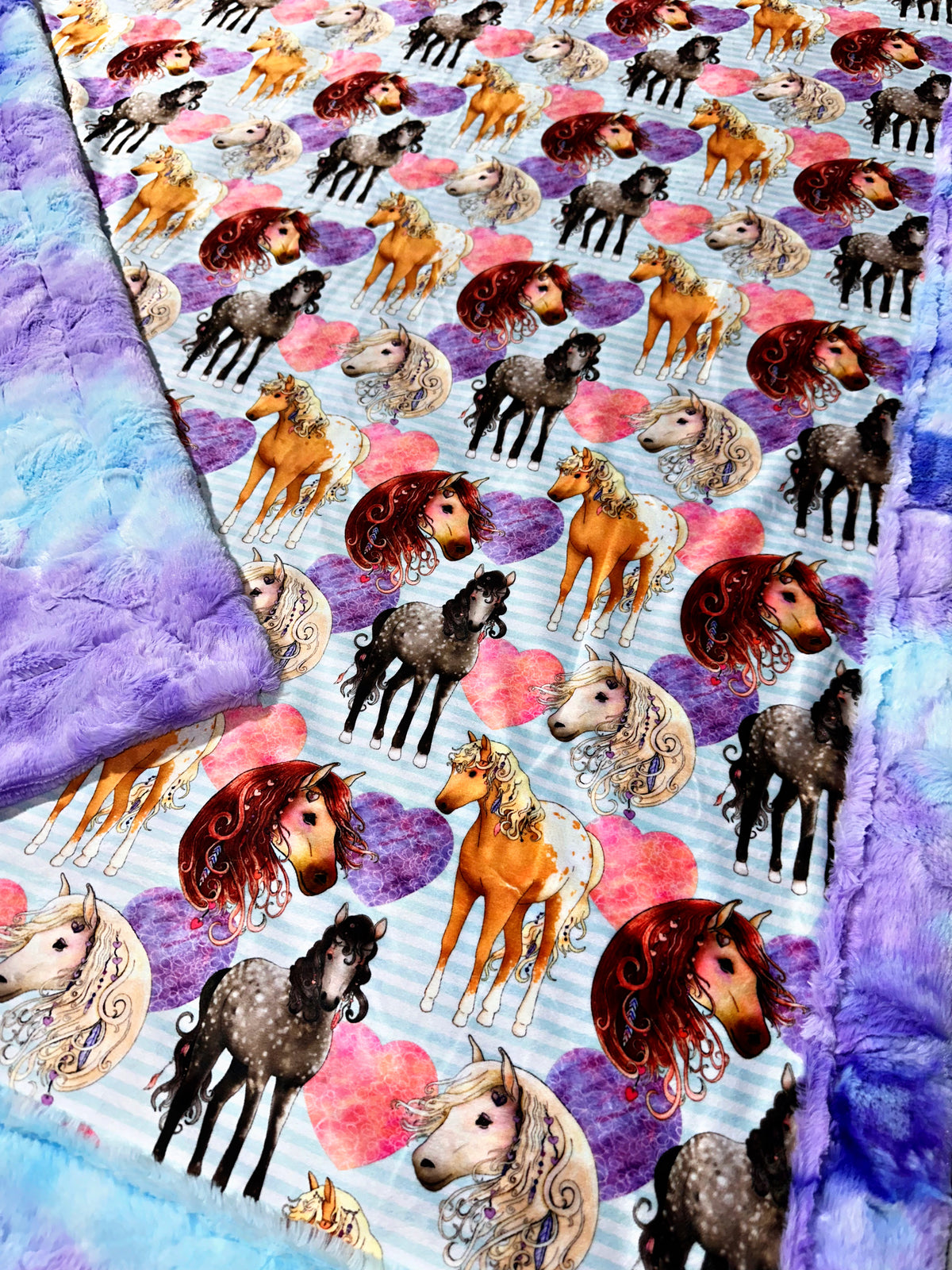 Sweetheart Horses XL Crib Size