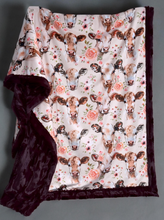 Load image into Gallery viewer, Floral Cows XL Adult Size