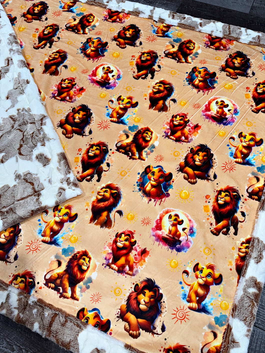 Lion Throw Size