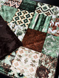 Western Scroll Lovey Size