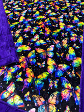 Load image into Gallery viewer, Violet Butterflies XL Adult Size