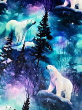 Load image into Gallery viewer, Arctic Aurora Polar Bears XL Adult Size