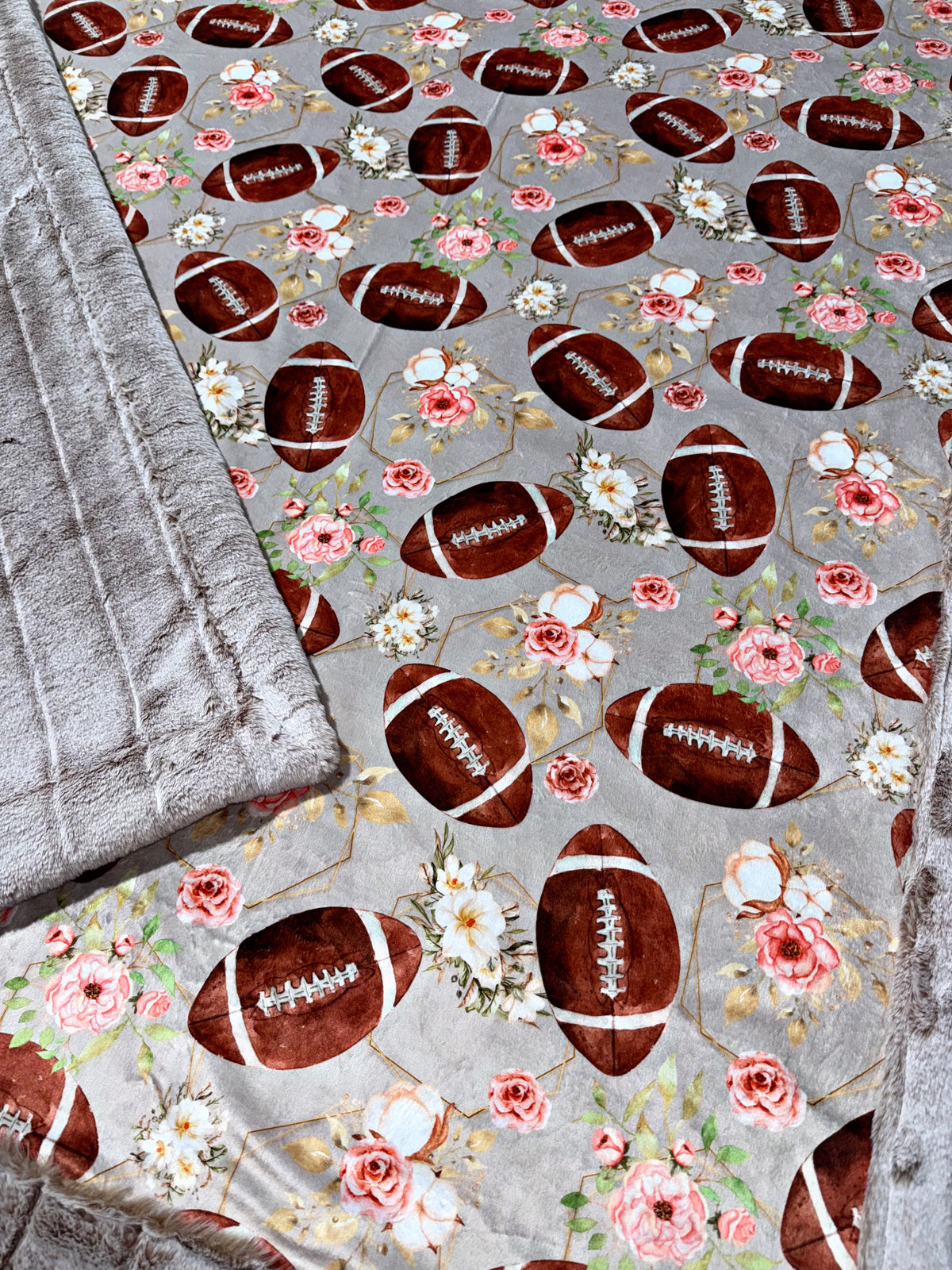 Extra Luxe Iced Sydney Sand Dollar + Floral Football  XL Adult Size