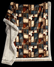 Load image into Gallery viewer, Extra Luxe Coconut Bunny + Cow Faux Quilt Xl Adult