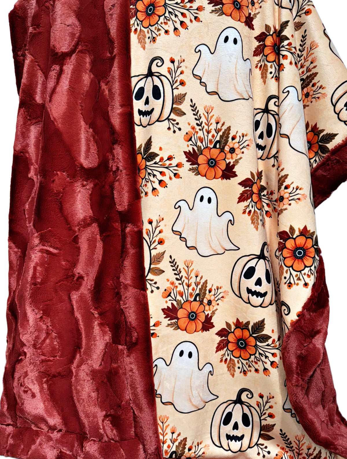 Fall Harvest Ghosts XL Adult Size