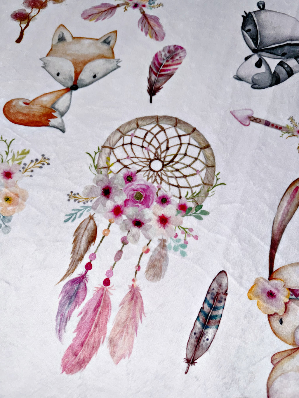 Woodland Princess Throw Size