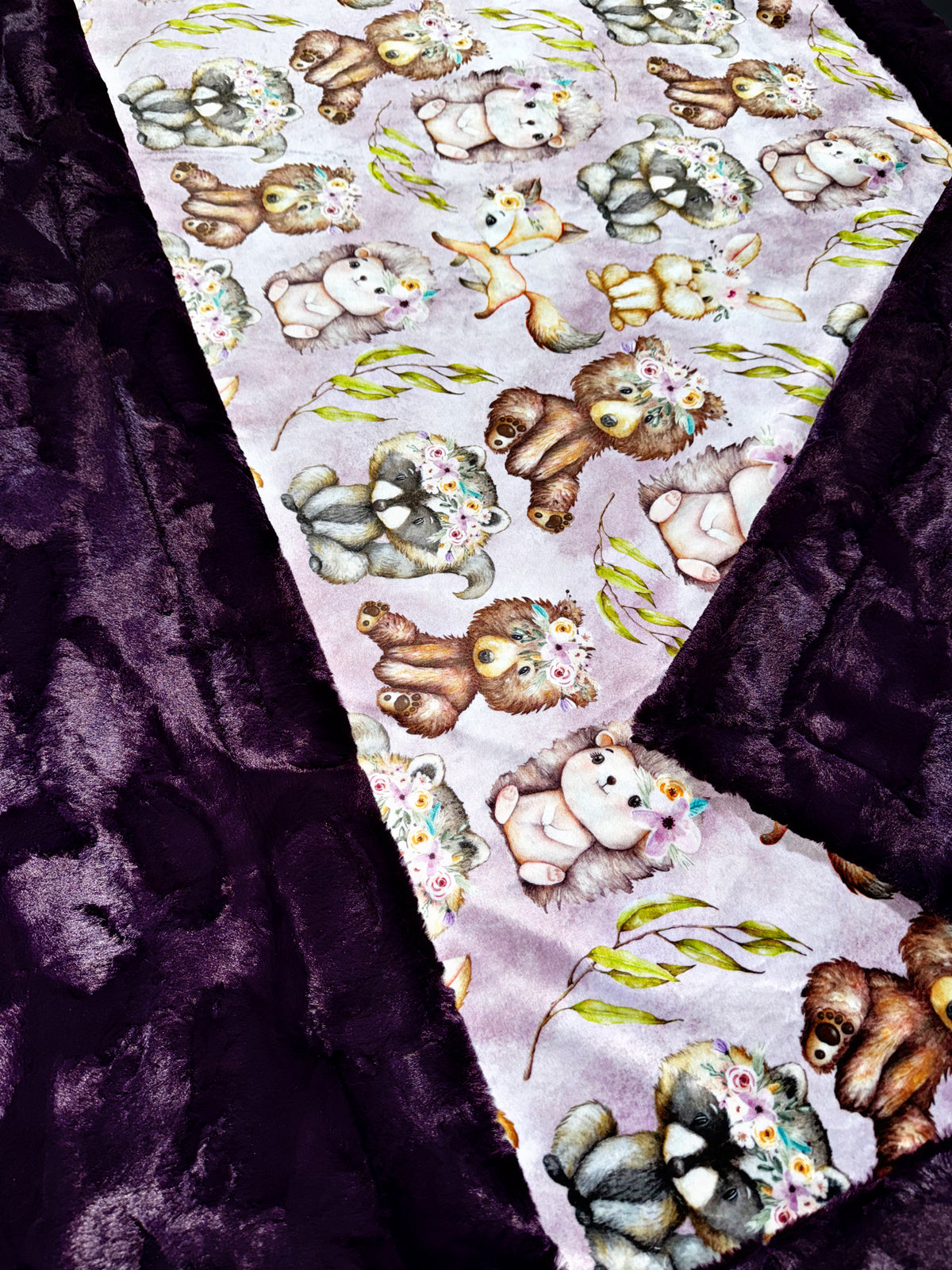 Woodland Pretty Girls XL Crib Size